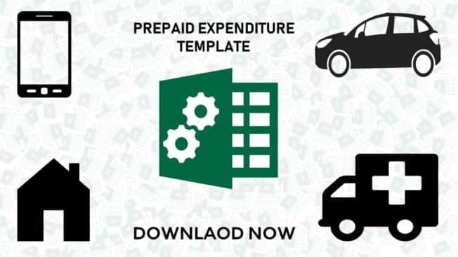 Ultimate Excel Pro Prepaid Expenditure Template